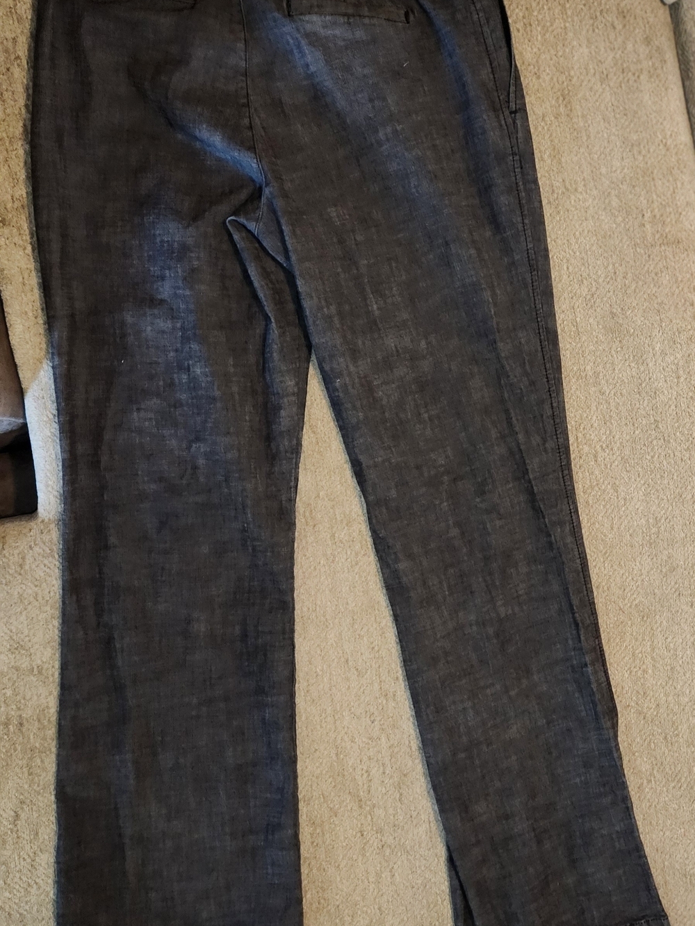 Coldwater Creek Black Natural Fit Trousers Size 6